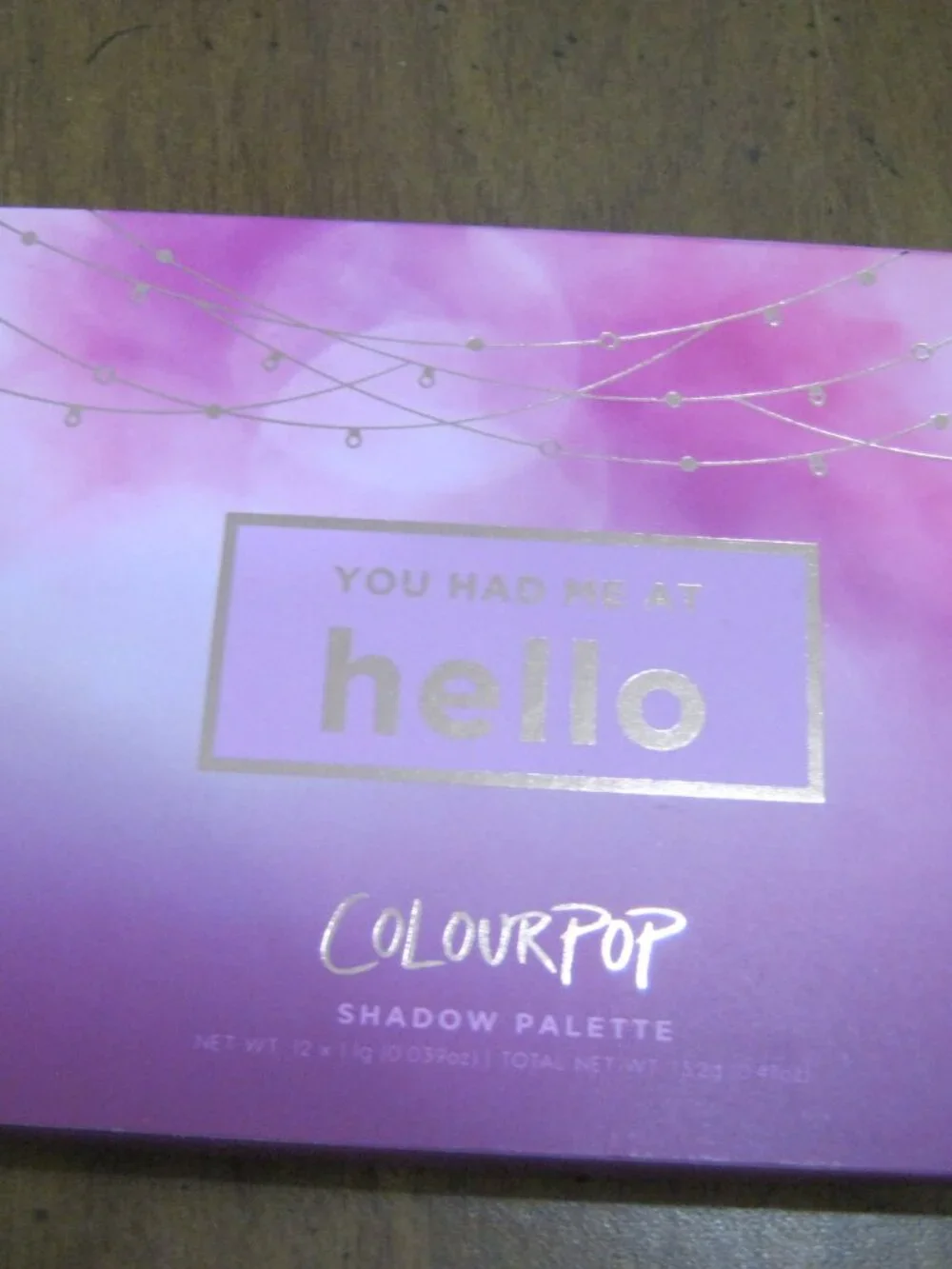 Colourpop You Had Me At Hello Palette